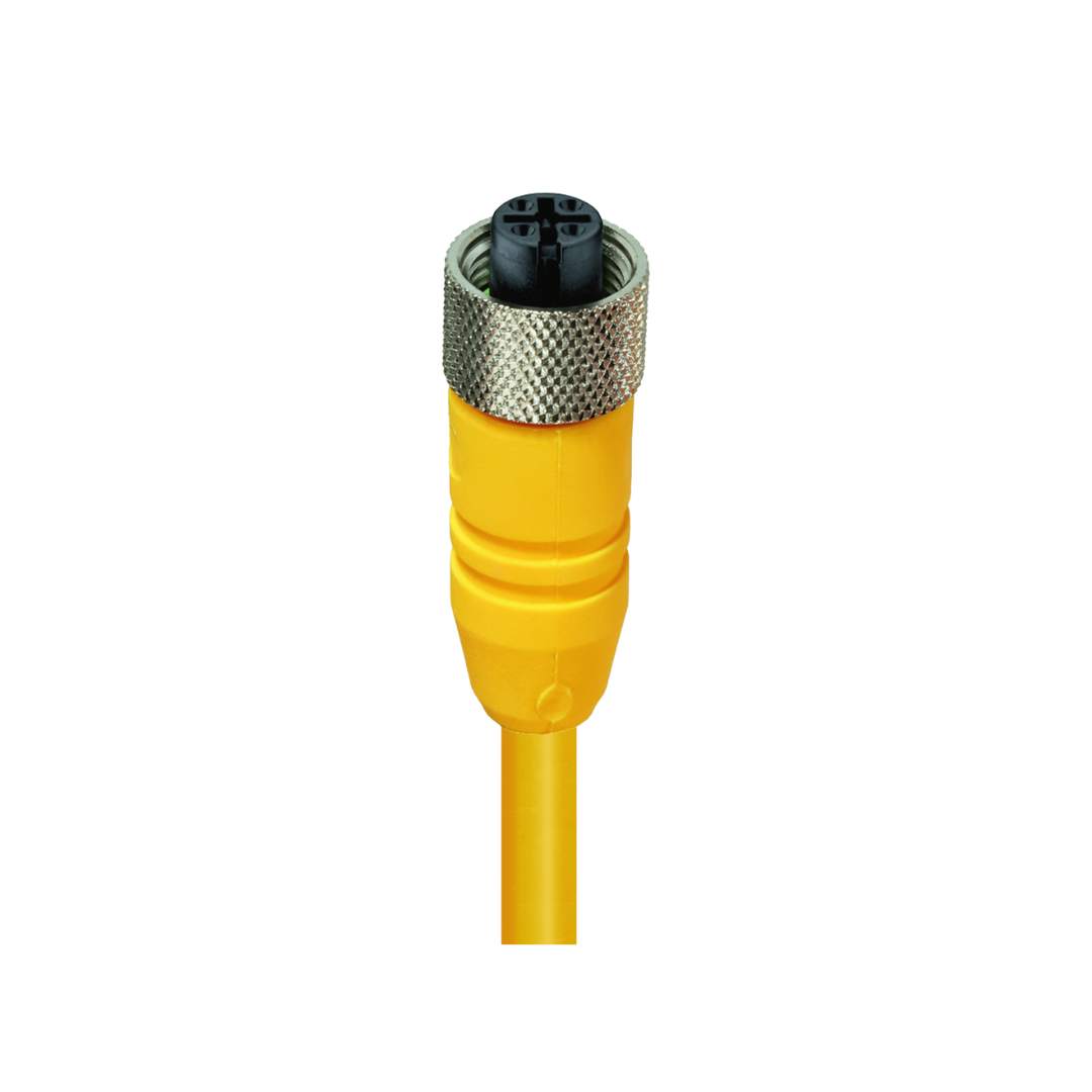 M12 A-coded female yellow body TPE yellow 5wire_30665_category_image